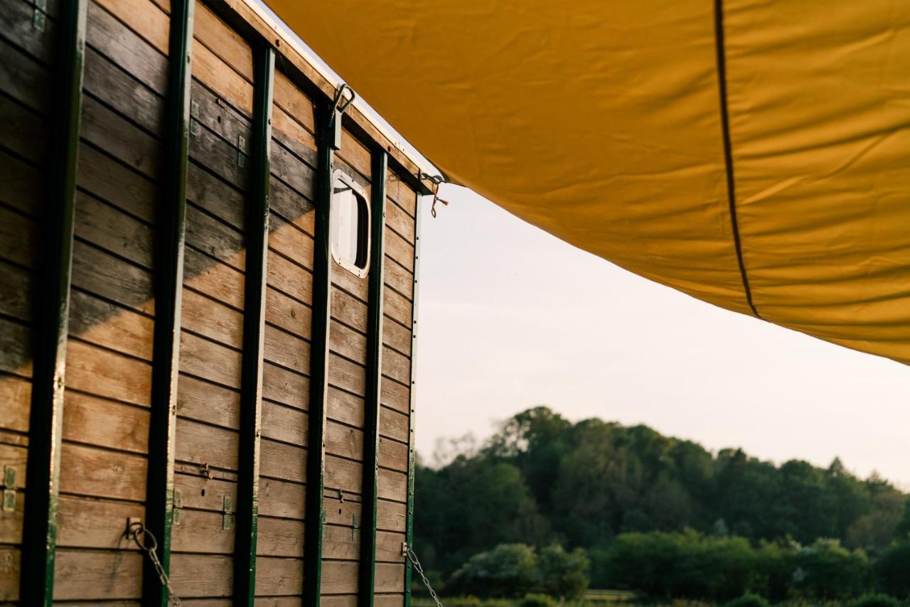 Abbeyfield Horsebox Glamping Hotel Morpeth Exterior photo